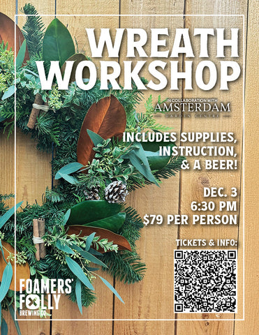 Wreath-Making Workshop Hosted By Amsterdam Garden Centre