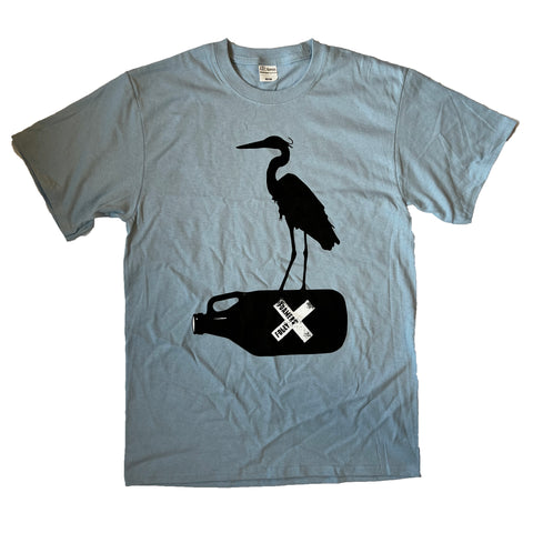 Blue Heron + Growler T-Shirt