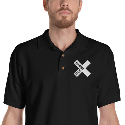 Foamers' Folly X Embroidered Polo Shirt