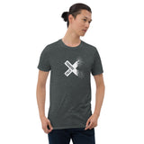 Dispersed Logo Short-Sleeve Unisex T-Shirt